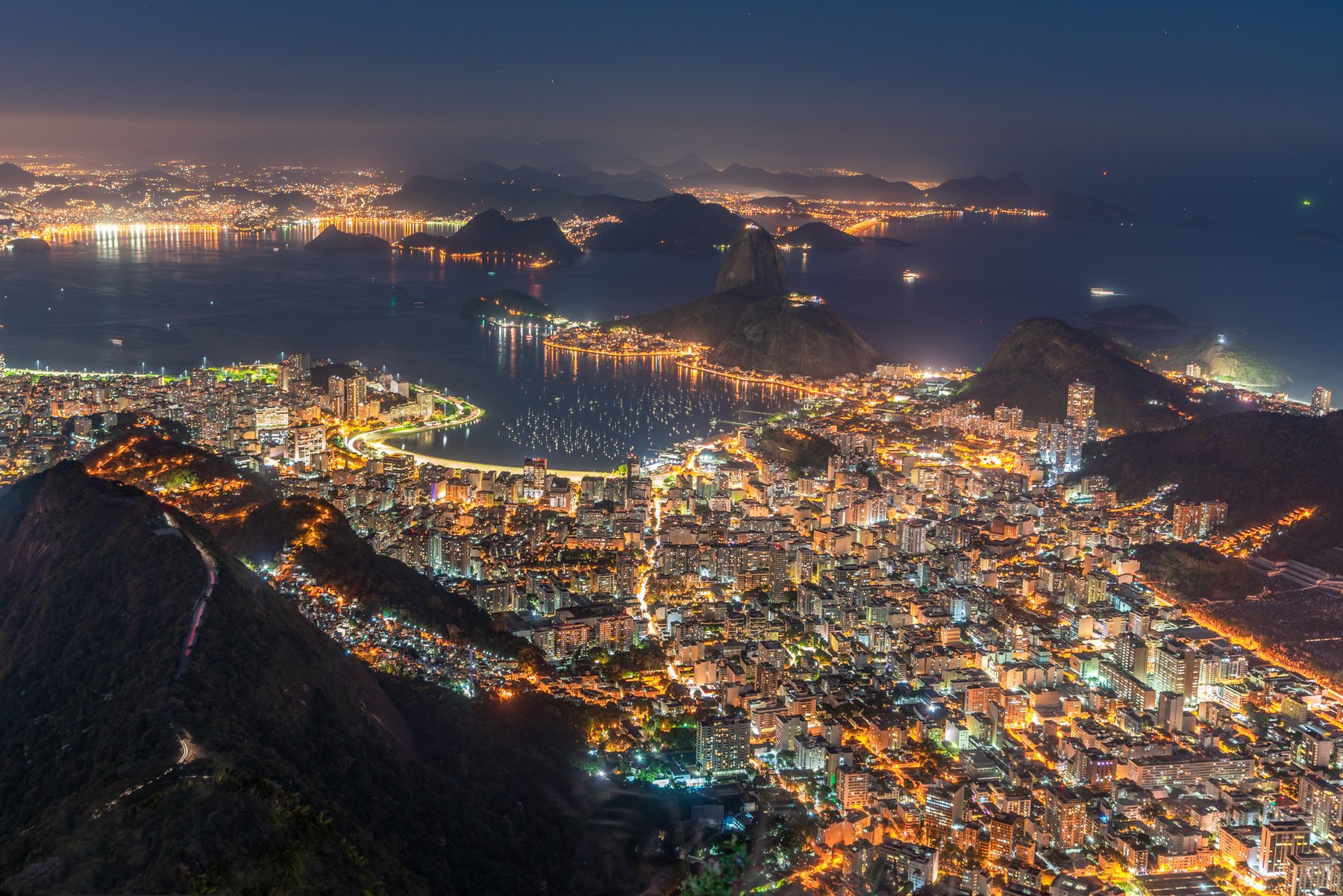 Rio de Janeiro by Night
